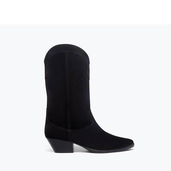 NEW FREDA SALVADOR loretta western boot in black - Picture 1 of 3